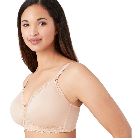 Wacoal Wire Free Nursing Bra - Picture 2 of 11